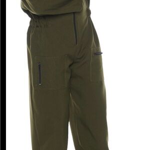 Top Gun movie costume Kids unisex Olive Green air craft fighter plane